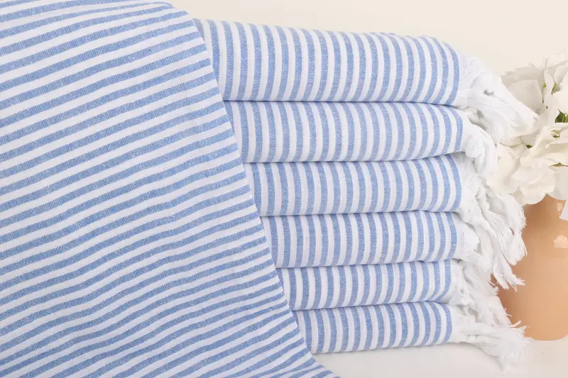 Embroidered Towel, Turkish Beach Towel Monogram, Bridal Shower Gifts, Scarf Towel, Monogram Turkish Towel, 68x36 Cotton Striped Towel, Summer Gift - 1