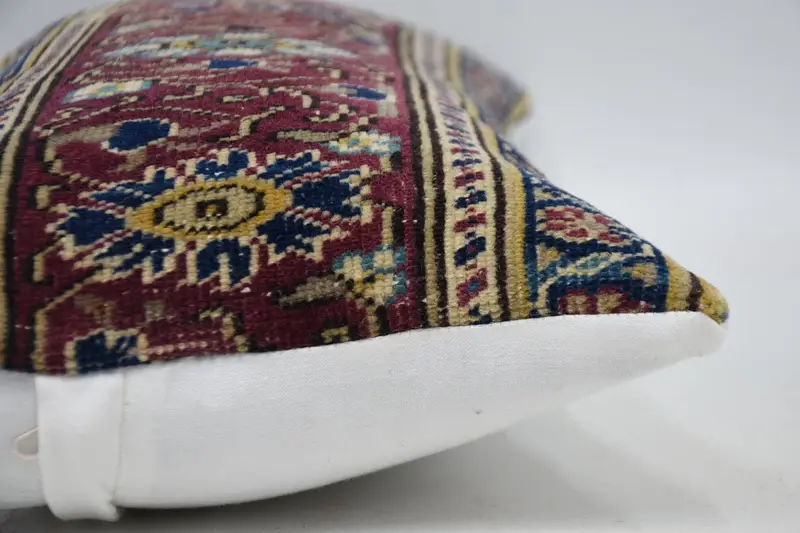 12x24 Purple Pillow Cover, Pillow Case, Vintage Kilim Throw Pillow, Vintage Pillow, Bolster Throw Pillow Cover, Kilim Pillow Cover - 5