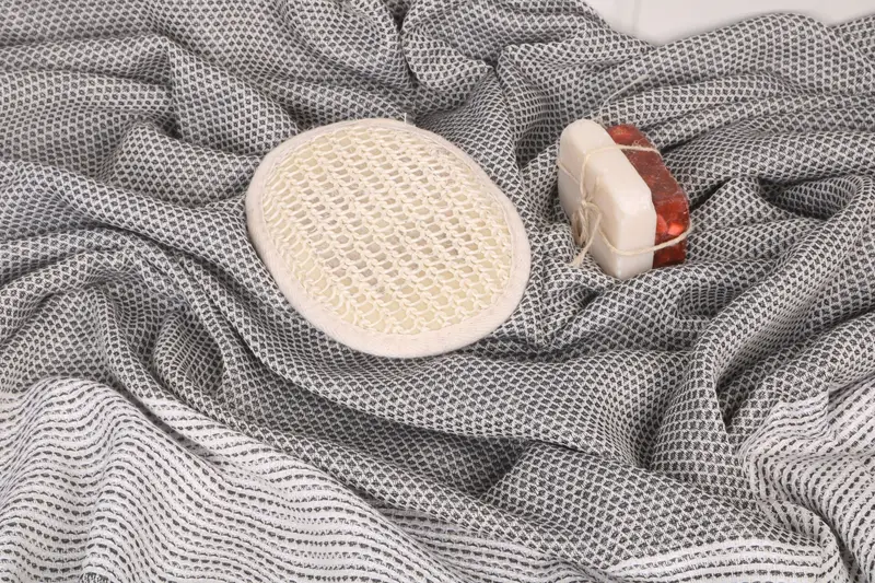 Monogram Turkish Towel, Turkish Bath Towel Set, Bride Gift, Bachelorette Party Decorations, 70x40 Cotton Geometric Towel, Bridesmaid Gift Towel - 7