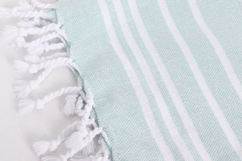 Personalized Hand Towel, 38x18 Cotton Striped Towel, Personalized Kitchen Towel, Wedding Gifts Towel, Gift For Her, Turkish Towel Hand Towel - 7