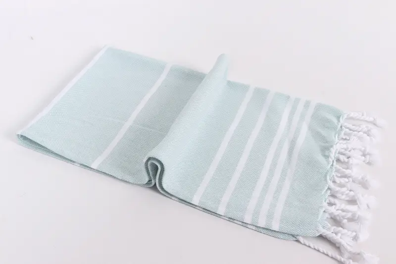 Personalized Hand Towel, 38x18 Cotton Striped Towel, Personalized Kitchen Towel, Wedding Gifts Towel, Gift For Her, Turkish Towel Hand Towel - 6