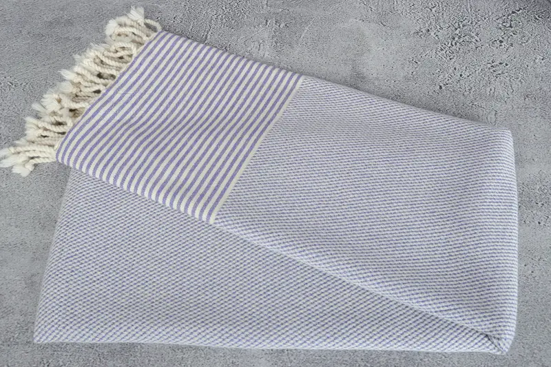 Organic Cotton Towel, Maid Of Honor Gift, Best Friend Gift, 70x36 Cotton Striped Towel, Luxury towel, Absorbent Turkish towel, Custom Wedding Towel - 6
