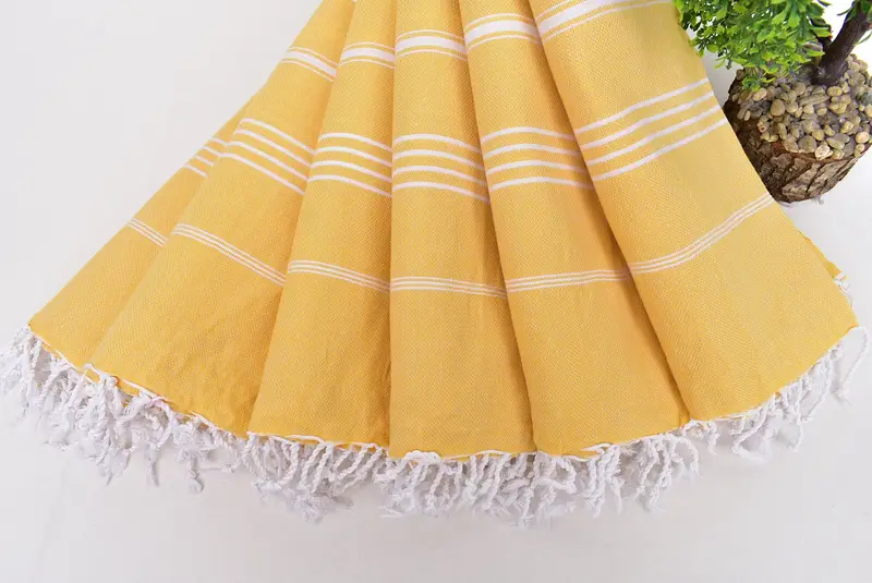 70x40 Cotton Striped Towel, Personalized Gift, Custom Wedding Gift, Guest Towel, Best Friend Gift, Gym Towel, Embroidered Turkish Towel, Home Gift - 4