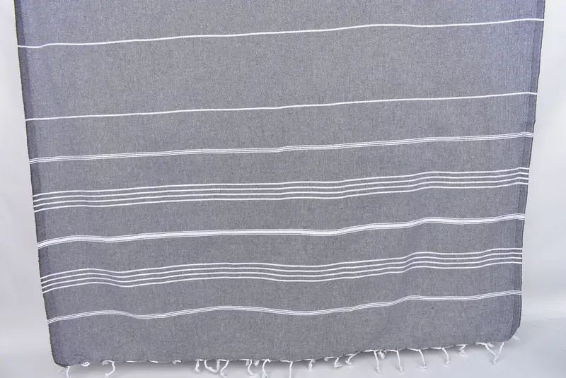 Pool Towels, Thin towel, Housewarming Gift, Personalized Turkish Towel, 70x40 Cotton Striped Towel, Wedding Shower Gift, Custom Wedding Towel - 8