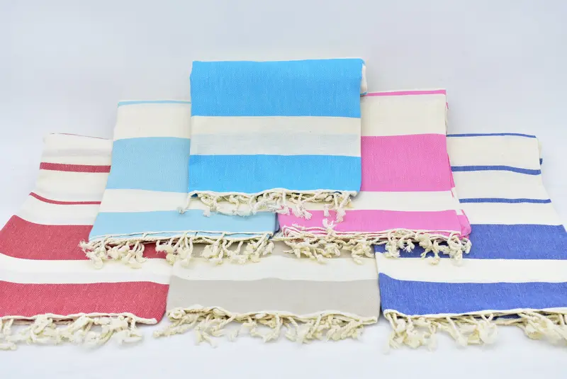 Personalized Bridesmaid Gift, Towel With Name, 70x40 Cotton Striped Towel, Home Decor Towel, Beach towel, Turkish Towel Monogram, Bridal Shower Gift - 4