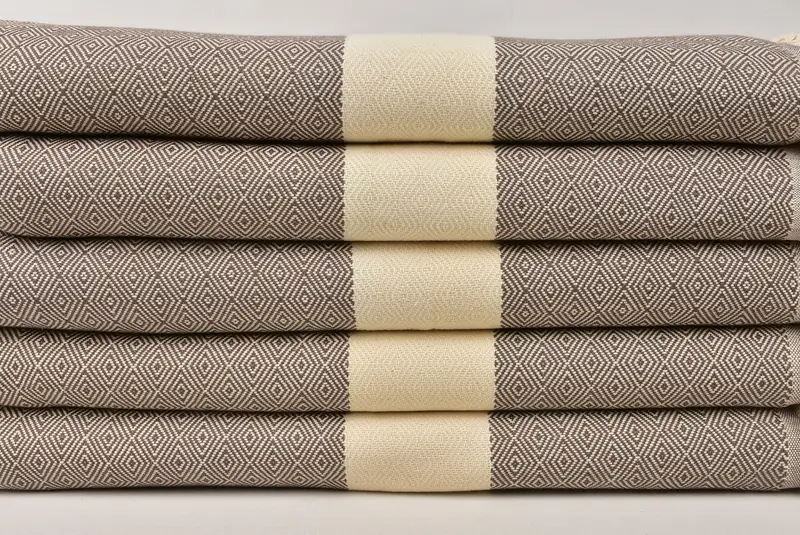 Custom Blanket, Boho Throw Blankets, Bridal Gifts, 92x80 Cotton Diamond Towel, Turkish Bedspread, Turkish Towel Blanket, Bridal Shower Gift - 2