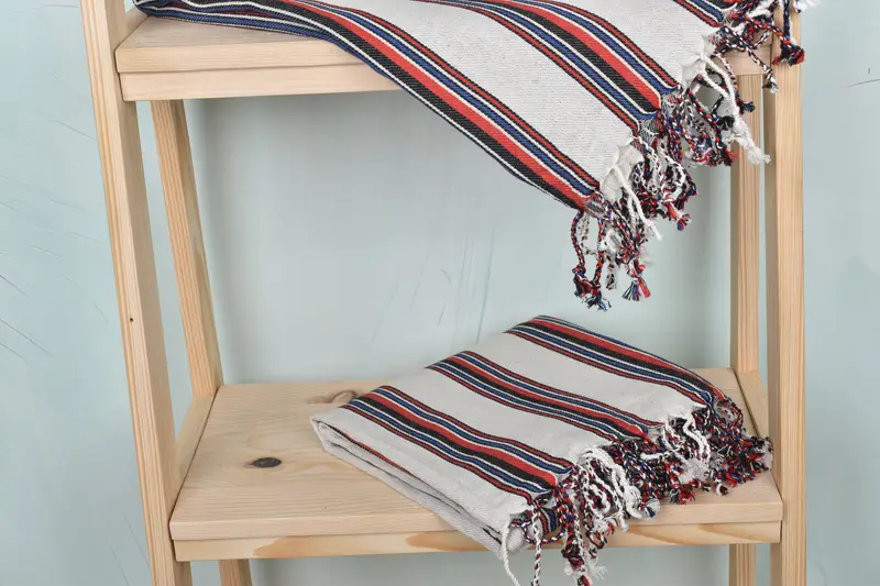 Birthday Gift, Beach Towel Gift, Beach Towel Bulk, Turkish beach towel, Customized Turkish Towel, Wedding Favors, 70x38 Cotton Striped Towel - 5