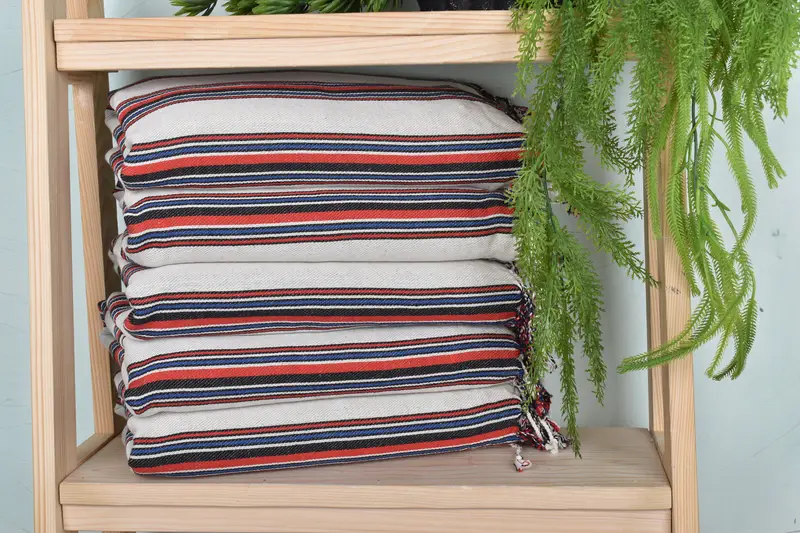 Birthday Gift, Beach Towel Gift, Beach Towel Bulk, Turkish beach towel, Customized Turkish Towel, Wedding Favors, 70x38 Cotton Striped Towel - 1