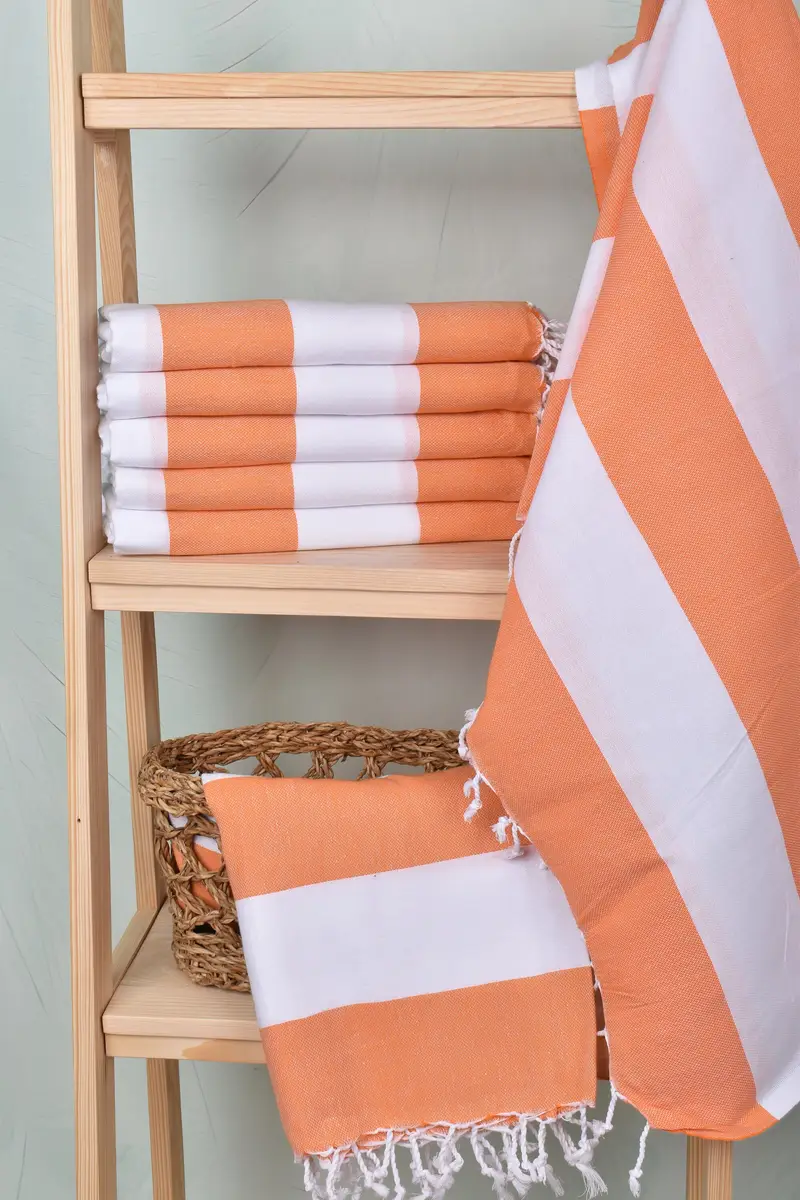 Kids Beach Towel, Travel towel, Personalized Beach Towel, Bachelor Towel, Monogram Beach Towel, Mother Of The Groom Gift, 70x40 Cotton Striped Towel - 3