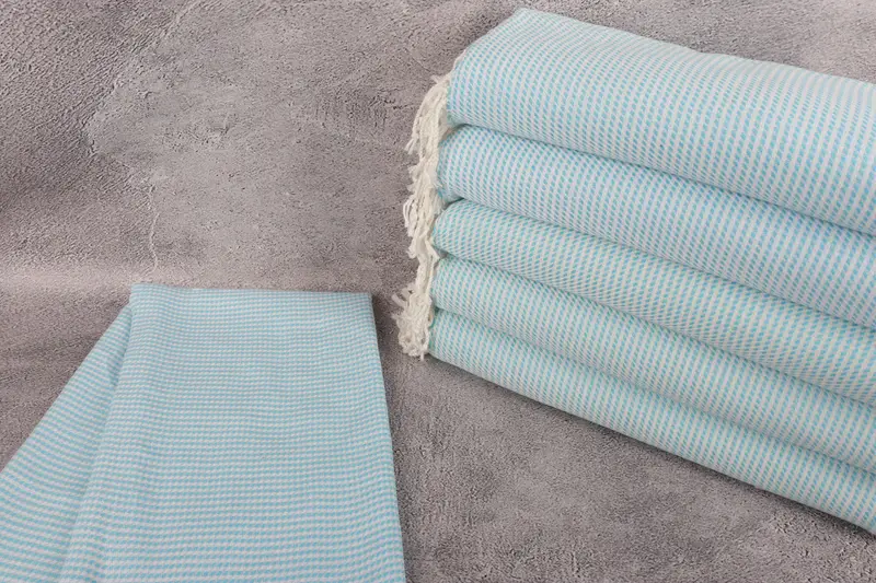 Turkish bath towel, 68x40 Cotton Geometric Towel, Bridesmaid Gift, Turkish Towel Beach Towel, Embroidered Towel, Anniversary Gift For Her - 2