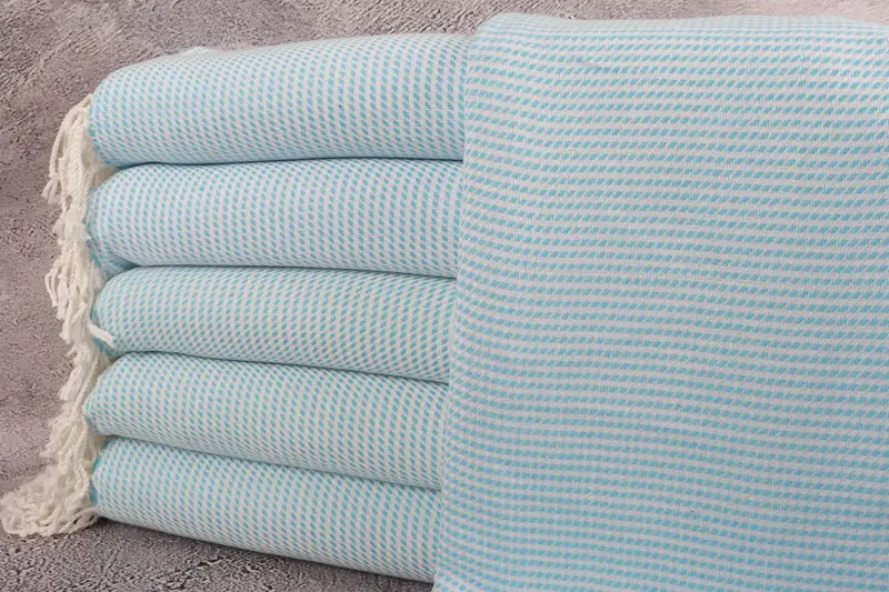 Turkish bath towel, 68x40 Cotton Geometric Towel, Bridesmaid Gift, Turkish Towel Beach Towel, Embroidered Towel, Anniversary Gift For Her - 1