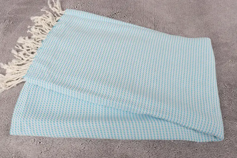 Turkish bath towel, 68x40 Cotton Geometric Towel, Bridesmaid Gift, Turkish Towel Beach Towel, Embroidered Towel, Anniversary Gift For Her - 6