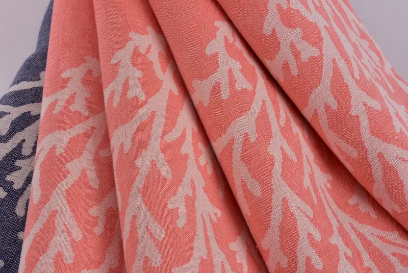 Gift For Wedding Day, Bridesmaid Favors, Gift For Her, Bachelorette Gifts, Gifts For Him, 68x36 Cotton Tree Design, Floral Patterned Towel - 5