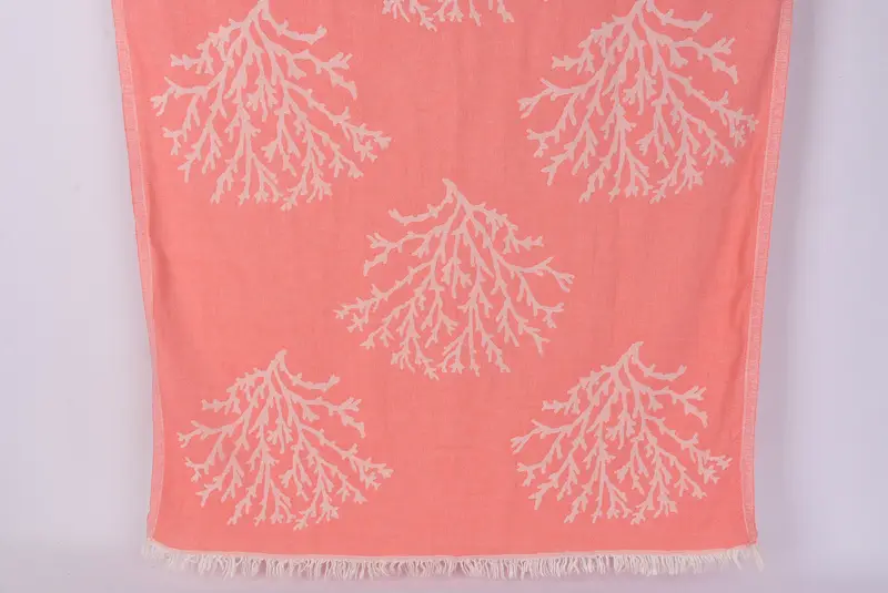 Gift For Wedding Day, Bridesmaid Favors, Gift For Her, Bachelorette Gifts, Gifts For Him, 68x36 Cotton Tree Design, Floral Patterned Towel - 8