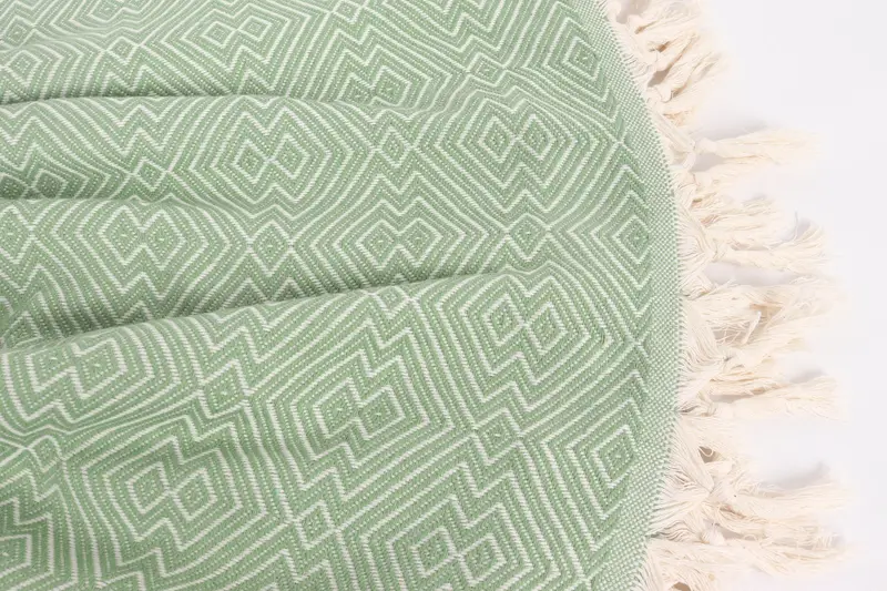 Wedding Anniversary Gift, Custom Wedding Gifts, Turkish Bedcover, Gift For The Home, Bridal Shower Gift, Throw Blanket, 92x80 Cotton Diamond Towel - 8