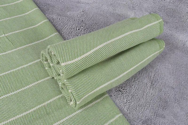 Custom Name Towel, Personalized Gifts, Monogram Kitchen Towel, Spa Towel, Home Decor Towel, 36x16 Cotton Striped Towel, Bridesmaid Gifts - 7