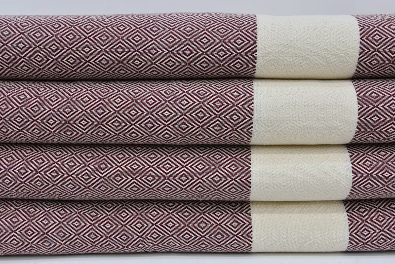 Decorative Blanket, Bachelorette Party Favors Beach, Valentine Day Gift For Her, Monogram Blanket, Tablecloth, 96x80 Cotton Diamond Towel - 3