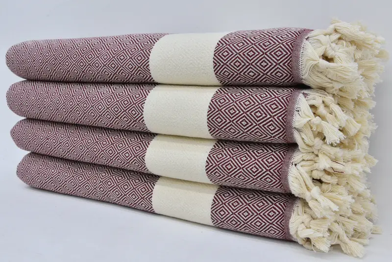 Decorative Blanket, Bachelorette Party Favors Beach, Valentine Day Gift For Her, Monogram Blanket, Tablecloth, 96x80 Cotton Diamond Towel - 1