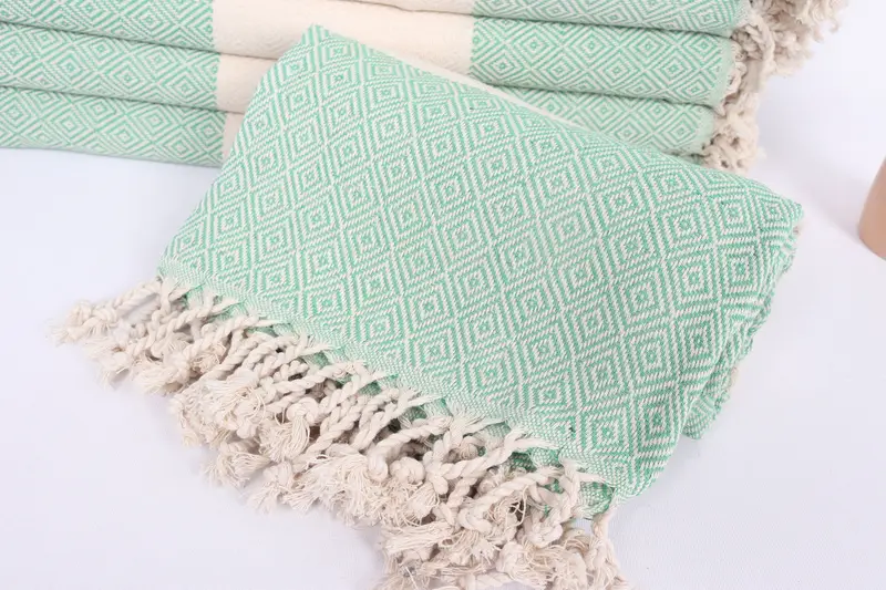 Wedding Gift, Bachelorette Gifts, Beach Towel Bulk, Valentines Day Gift For Her, Cotton towel, Bridal Shower Gifts, 70x40 Cotton Diamond Towel - 4