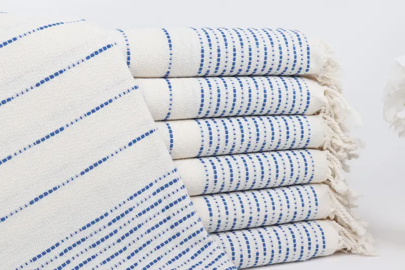 Cotton towel, Bachelorette Party Gifts For Bride, Wedding Shower Gift, 70x38 Cotton Striped Design Towel, Quick-Dry Beach Towel, Personalized Gifts - 1