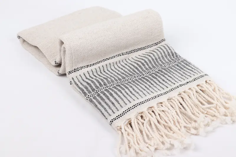 Home Decor Gifts, Absorbent Turkish towel, Personalized Gift For Him, Personalized Bridesmaid Gift, 70x40 Linen Striped Towel, Bachelor Party Favors - 6