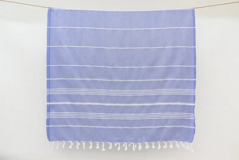 Wedding Gift, Soft towel, Personalized Bridesmaid Gift, Scarf Towel, Wedding Gift Ideas, Summer Towel, 70x40 Cotton Striped Towel, Beach Size Towel - 8