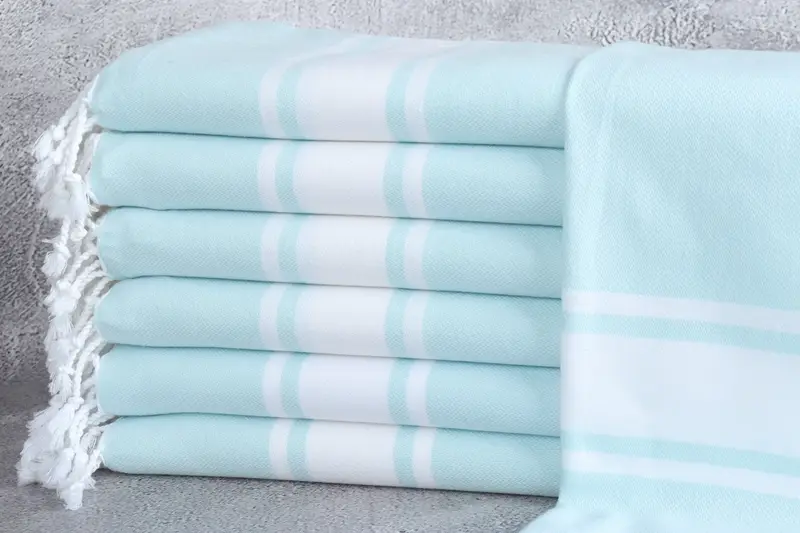 36x24 Cotton Striped Towel, Monogrammed Hand Towel, Memorial Gift, Turkish Hand Towel, Summer Towel, Turkish Towel Hand Towel, Gift For Wedding Day - 1