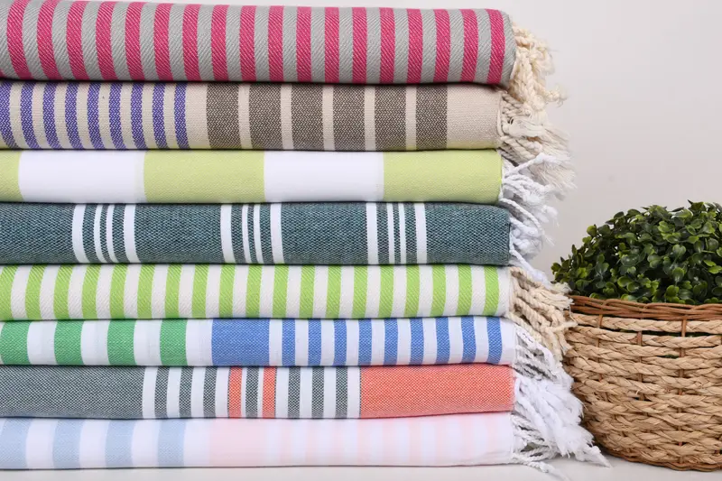 Organic Cotton Towel, Pool Towels, Turkish beach towel, Best Friend Gift, Valentines Gift, 70x40 Cotton Set of 8 Towel, Personalized Beach Towel - 2