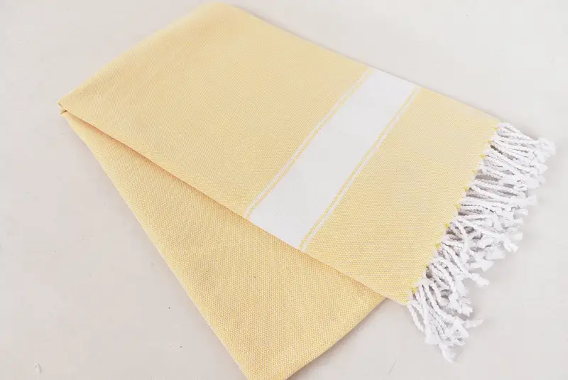Organic Turkish towel, Gift For Best Friend, Wedding Favors, Guest Towel, 70x40 Cotton Striped Towel, Custom Towel Beach, Sand-resistant towel - 6