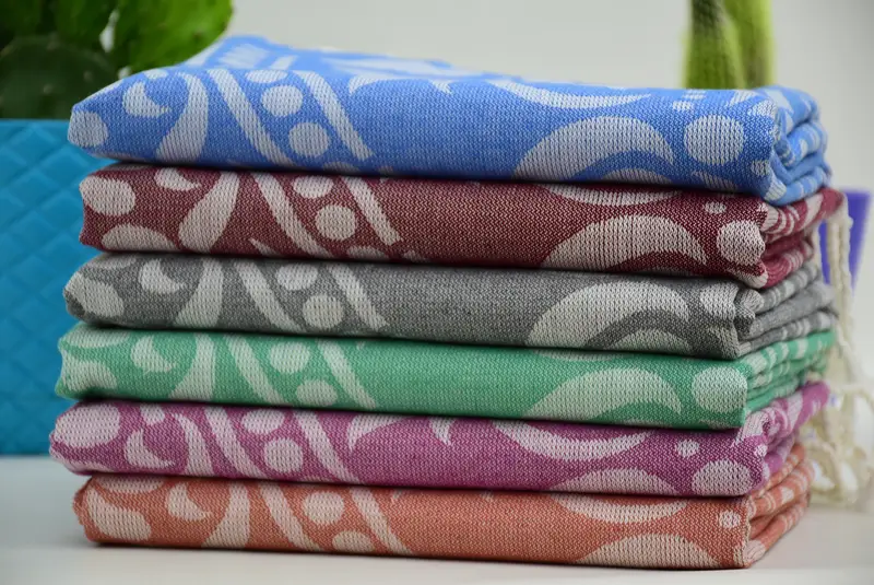 Custom Gifts, Arizona Bachelorette Party Favors, 70x40 Cotton Round Design Towel, Custom Gift, Turkish hand towel, Personalized Bridesmaid Gift - 8