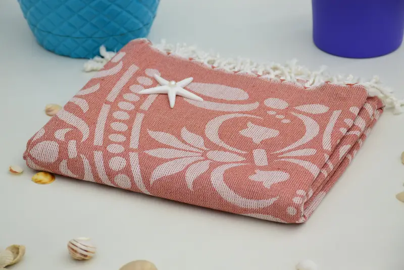 Custom Gifts, Arizona Bachelorette Party Favors, 70x40 Cotton Round Design Towel, Custom Gift, Turkish hand towel, Personalized Bridesmaid Gift - 2