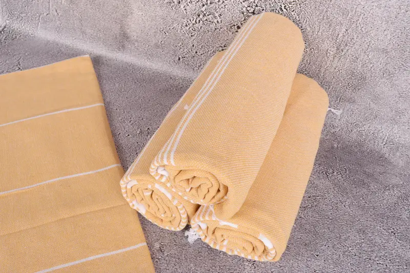 Turkish Towel Set, Gift For Boyfriend, Sand-resistant towel, 70x40 Cotton Striped Towel, Custom Wedding Gift, Bachelorette Party Gifts Bridesmaids - 8
