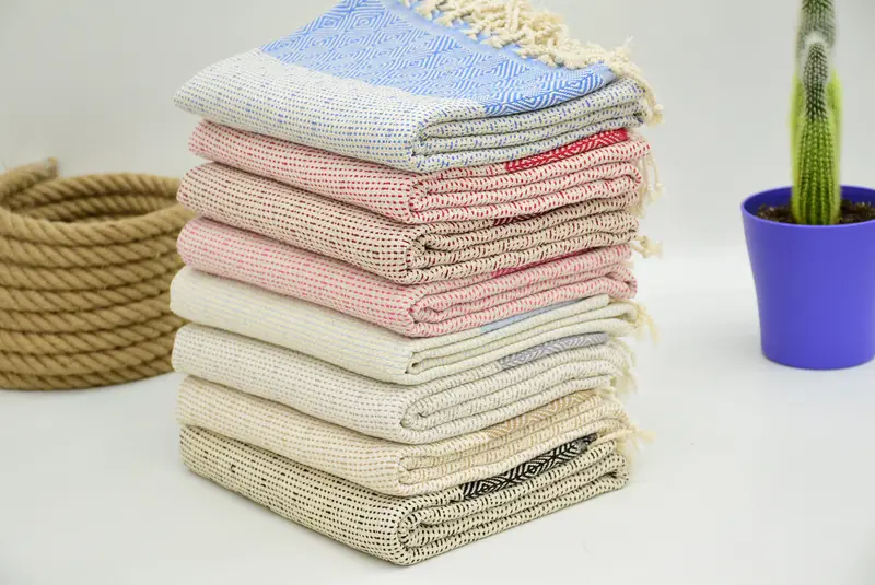Halloween Gifts, Absorbent Turkish towel, Guest Towel, Best Friend Gift, Bachelorette Party Gifts, 70x40 Cotton Diamond Towel, Peshtemal Towel - 2