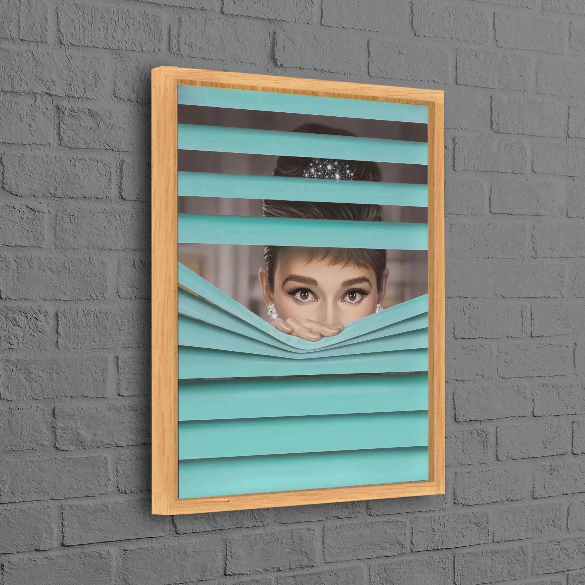 Modern Luxury Pop Art Canvas for Fashionable Girl Room - 1