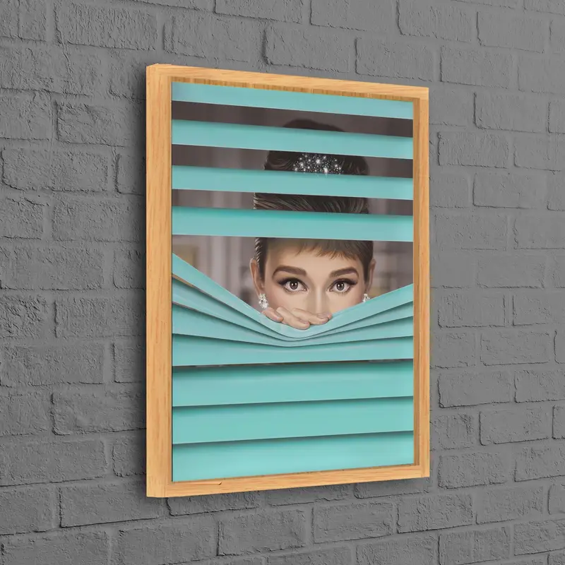 Moda Kız Odası için Modern Lüks Pop Art Kanvas