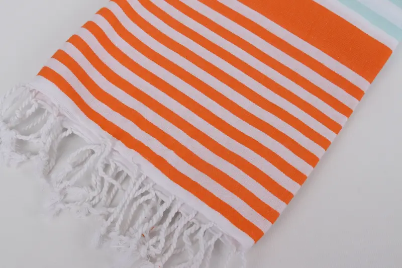 68x36 Cotton Striped Towel, Lightweight Turkish towel, Turkish Towel Beach Towel, Custom Beach Towel, Handmade Gift, Bachelorette Party Favors Beach - 7