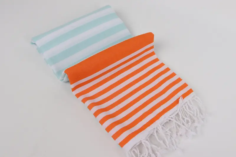 68x36 Cotton Striped Towel, Lightweight Turkish towel, Turkish Towel Beach Towel, Custom Beach Towel, Handmade Gift, Bachelorette Party Favors Beach - 6