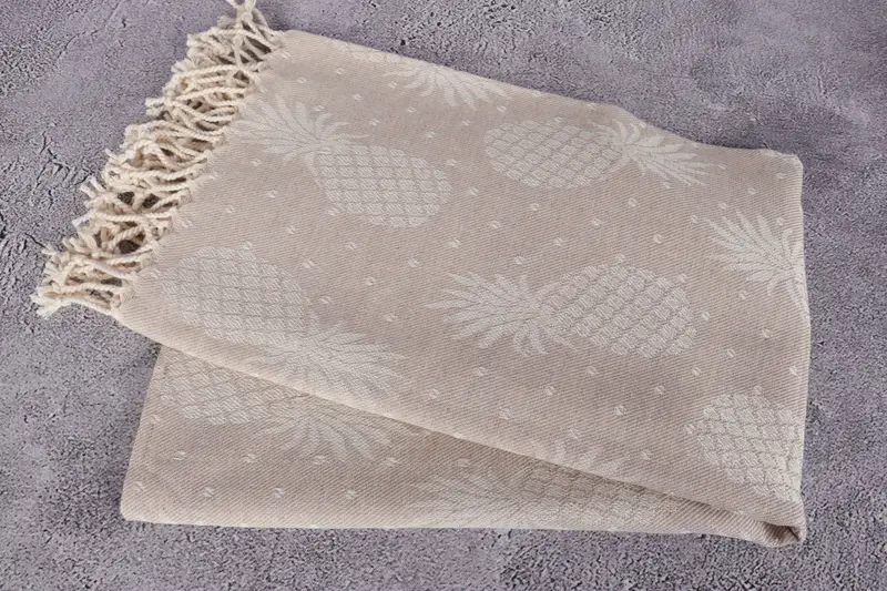 Custom Turkish Towel, Gift For Her, 80x40 Cotton Pineapple Design Towel, Personalized Towel, Custom Gifts, Bachelor Party Favors, Soft towel - 6