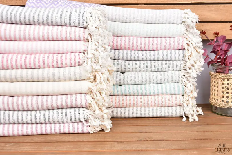 76x38 Cotton Diamond Towel, Yoga Towel, Summer Gift, Turkish Towel Beach, Lightweight towel, Best Friend Christmas Gift, Turkish Beach Towel Bulk - 1