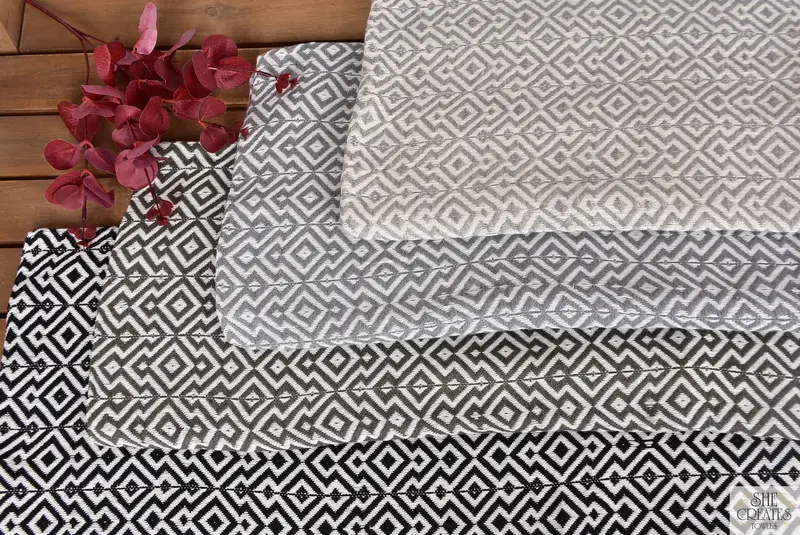 76x38 Cotton Diamond Towel, Yoga Towel, Summer Gift, Turkish Towel Beach, Lightweight towel, Best Friend Christmas Gift, Turkish Beach Towel Bulk - 5