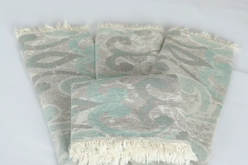 Bridesmaid Gifts, Boho Throw Blankets, Best Friend Wedding Gift, 70x58 Cotton Patterned Towel, Turkish Tablecloth, Turkish Blanket, Engagement Gift - 5