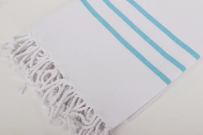 Monogram Turkish Towel, First Wedding Anniversary Gift, 70x40 Cotton Striped Towel, Gift For Her, Bachelorette Gifts, Bachelorette Party Favor - 7
