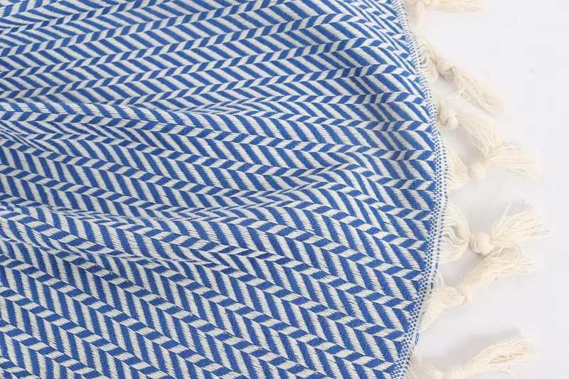 Organic Tea Towel, 36x18 Cotton Chevron Towel, Personalized Hand Towel, Bachelor Bachelorette Party Favors, Personalized Gift, Wedding Gift - 8