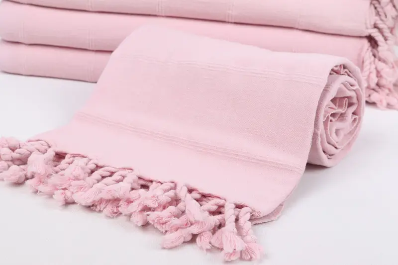 Turkish towel, Monogram Beach Towel, Turkish Bath Towel USA, Peshtemal Towel, Bridesmaid Gifts Personalized, 68x36 Cotton Stonewashed Towel - 4