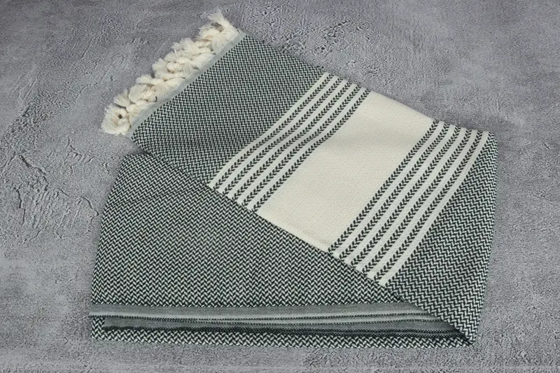 Mother Of The Groom Gift, Large Turkish Towel, Oversized Beach Towel, Beach Wedding Favor, Bachelor Gifts, 70x40 Cotton Striped Towel, Luxury towel - 6