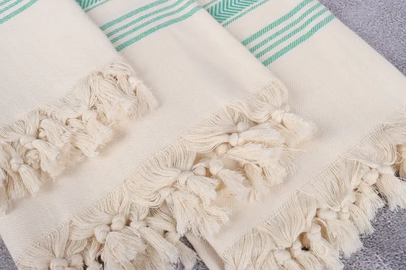 Bridesmaid Gift Towel, Gift For Boyfriend, Custom Wedding Gifts, Monogram Towels, 70x40 Cotton Striped Towel, Bachelorette Party Gifts Bridesmaids - 5