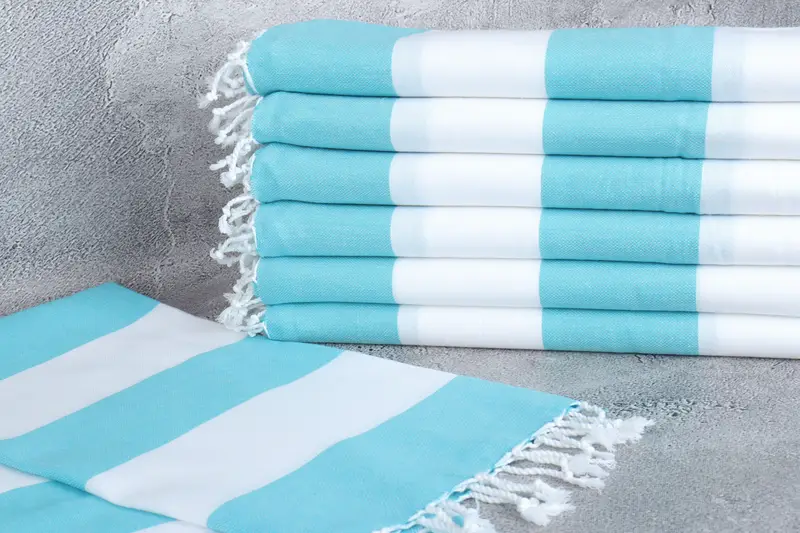 40x24 Cotton Striped Towel, Bridesmaid Gifts, Bachelorette Party Favors, Turkish Hand Towel, Home Decor Gifts, Wedding Gift, Girl Trip Party Favor - 2