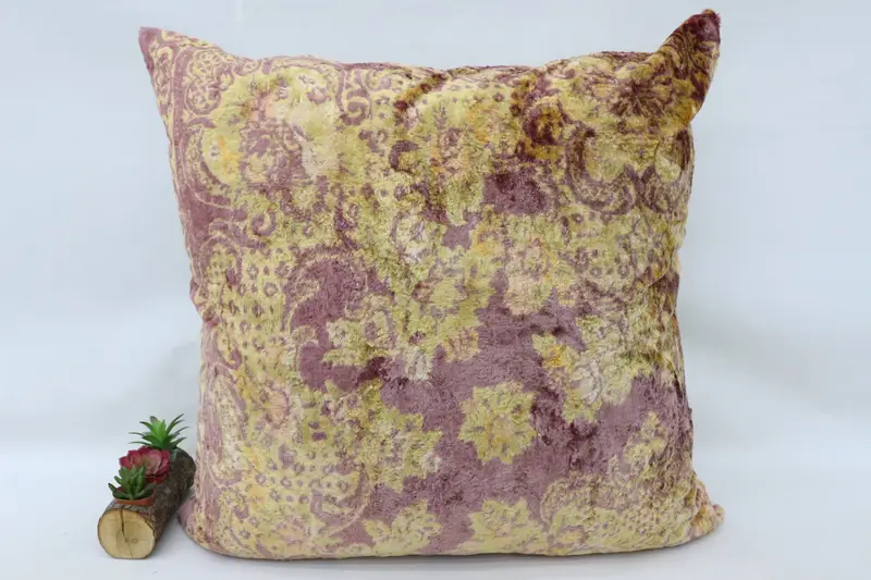 Vintage Kilim Pillow, 32x32 Pink Cushion, Kilim Cushion Sham, Morroccon Kilim Cushion Pillow, Cushion Case, Gift Pillow, Accent Cushion Case - 1