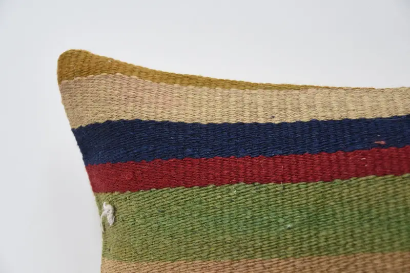 Boho Pillow Sham Cover, Antique Pillows, 14x14 Green Pillow Cover, Aesthetic Pillow, Interior Designer Pillow, Pillow Case - 2