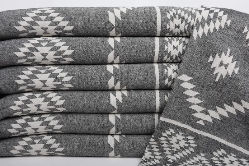 Kitchen Towel, Wedding Hand Made Gift, Gift For Boyfriend, Personalized Gift, Monogram Hand Towel, 40x18 Cotton Kilim Towel, Boyfriend Gift - 3